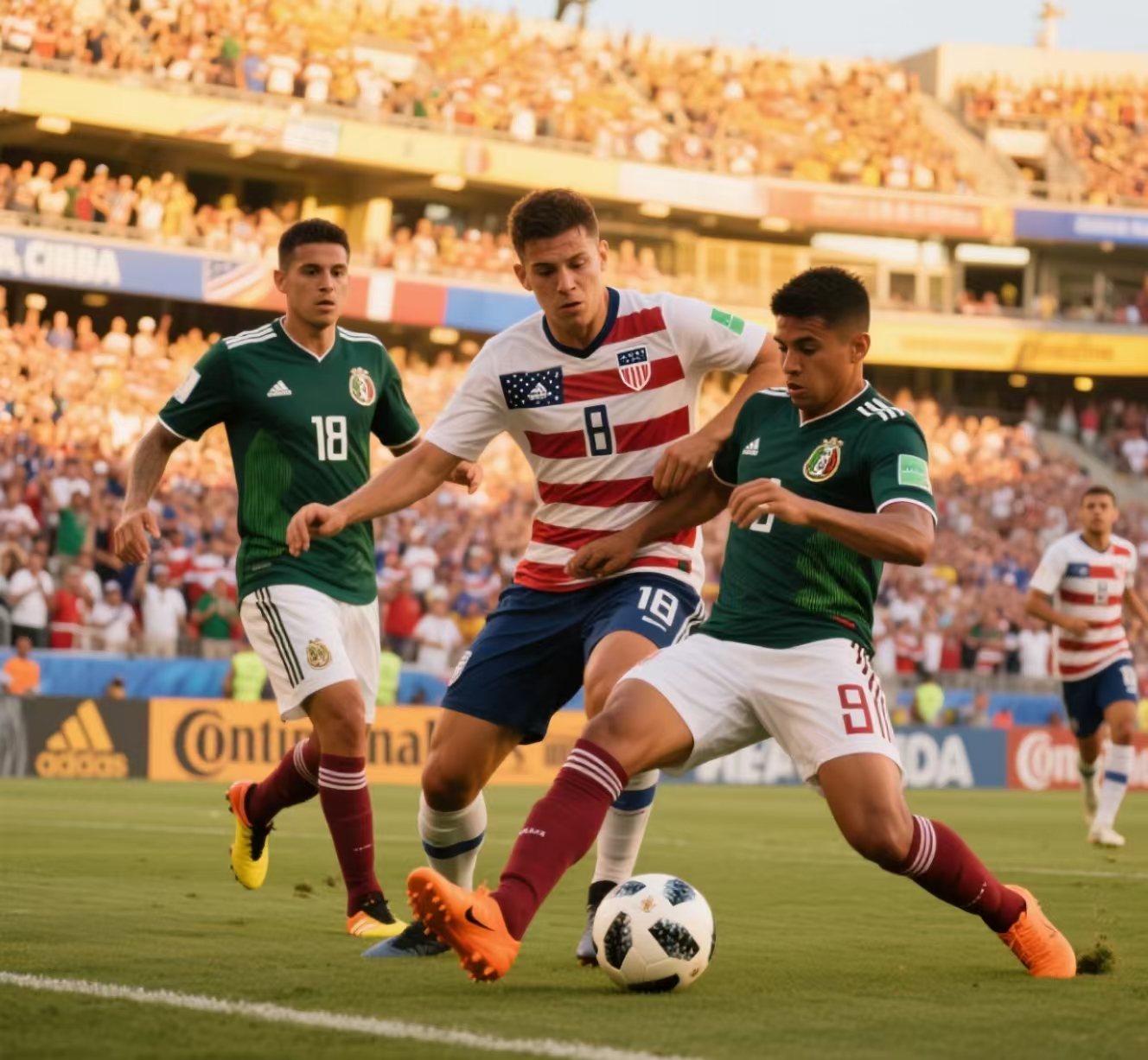 墨西哥队在排球比赛中连胜夺冠