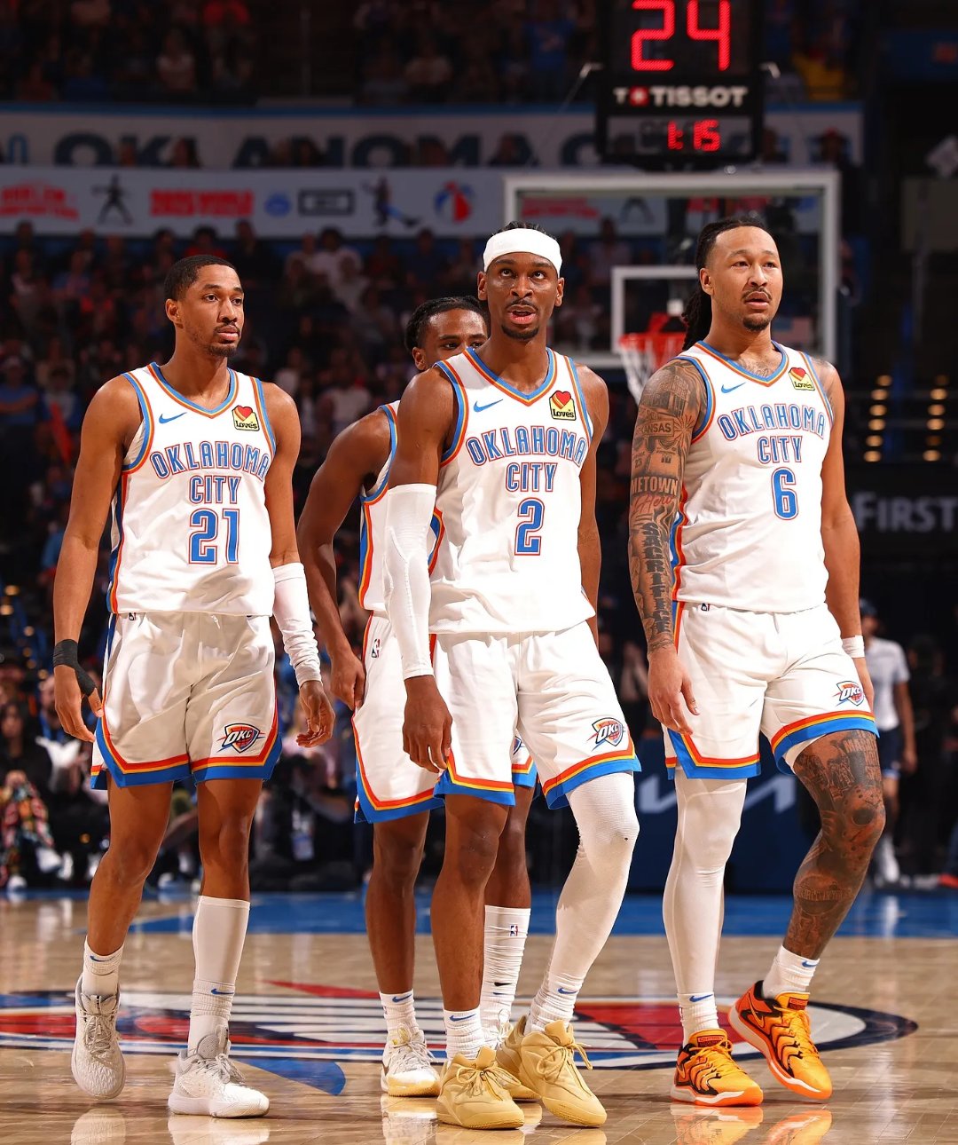 雷霆大胜篮网,取得三连胜 雷霆大胜篮网,取得三连胜