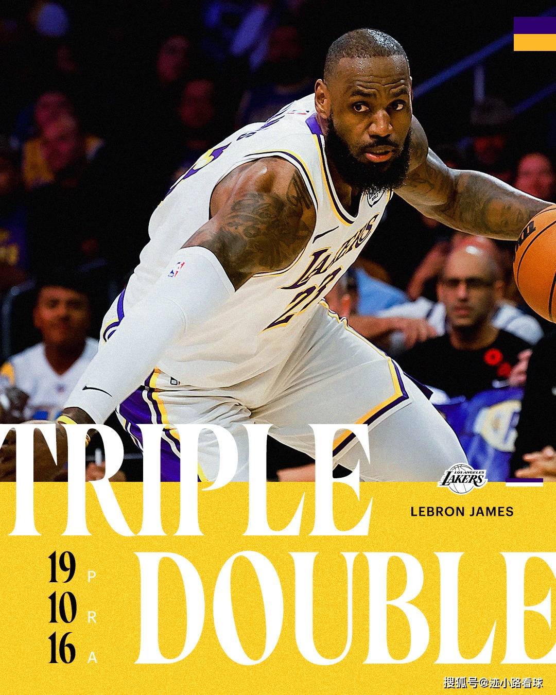 湖人豪取五连胜,詹皇砍下三双 湖人豪取五连胜,詹皇砍下三双