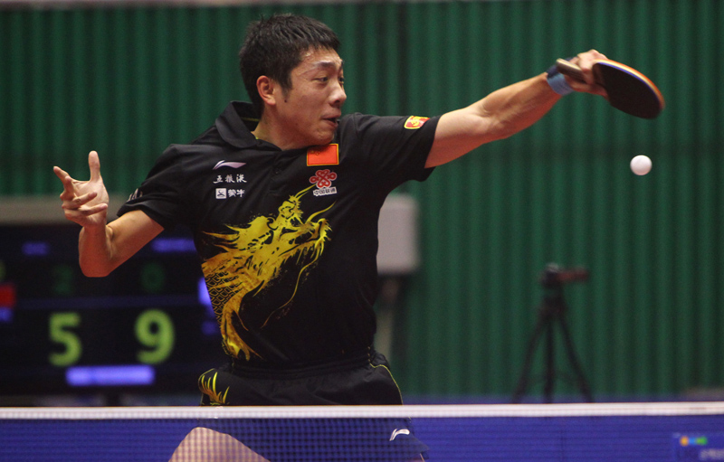 中国队完胜韩国队，许昕刷新纪录